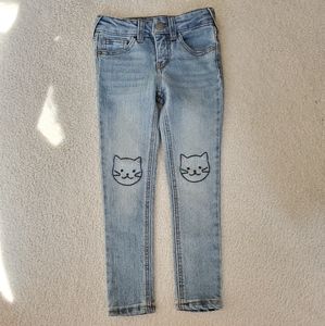 Girls Adjustable Skinny Jeans